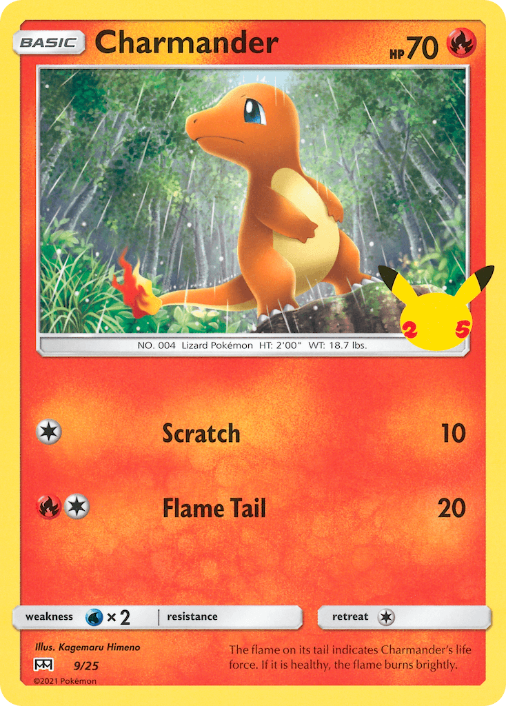 Charmander — McDonald's Collection 2021 Pokemon card