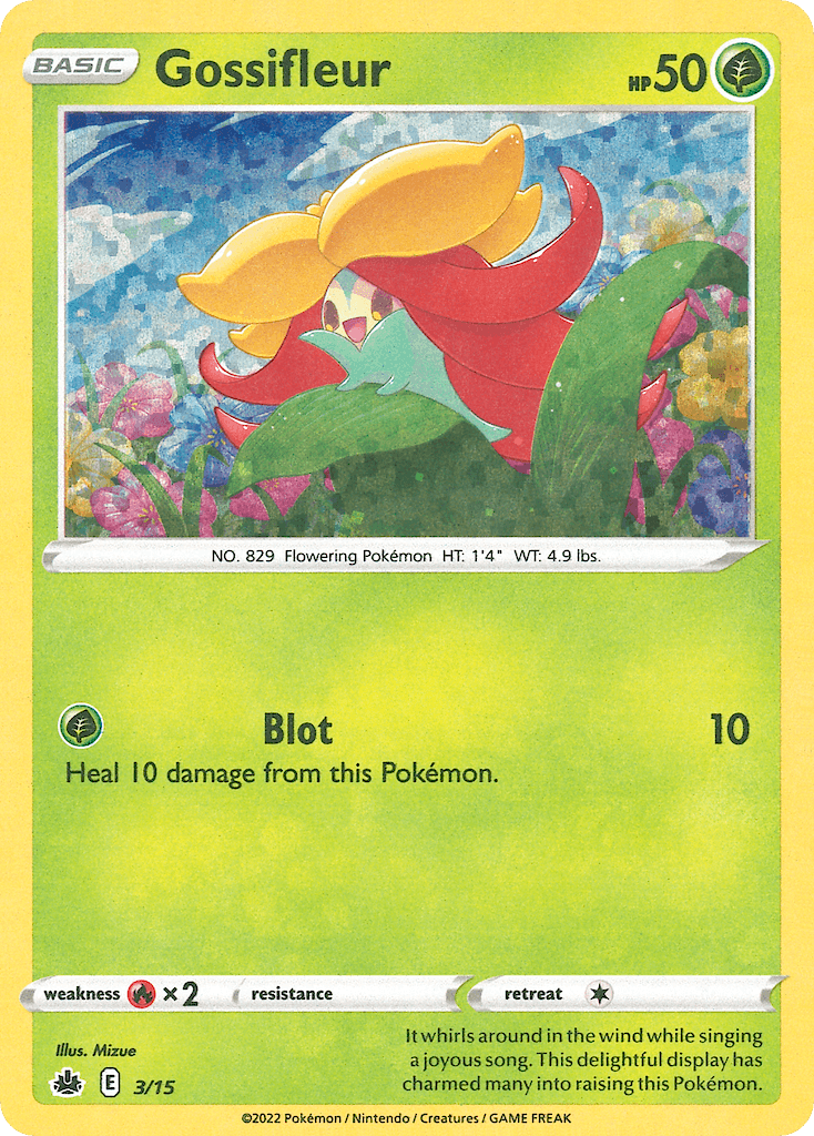 Gossifleur — McDonald's Collection 2022 Pokemon card