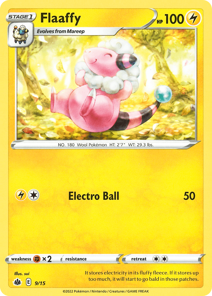 Flaaffy — McDonald's Collection 2022 Pokemon card