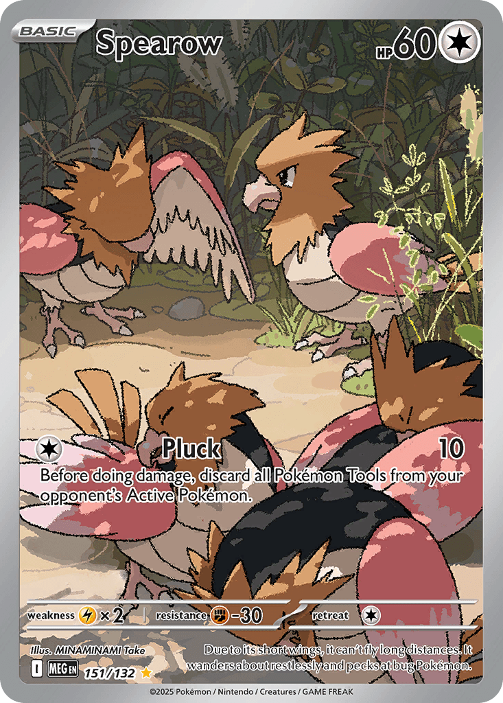 Spearow — Mega Evolution Pokemon card