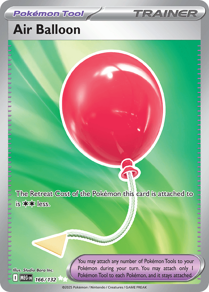 Air Balloon — Mega Evolution Pokemon card