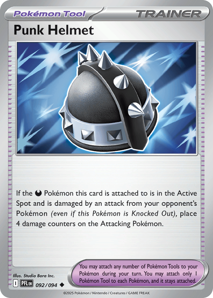 Punk Helmet — Phantasmal Flames Pokemon card