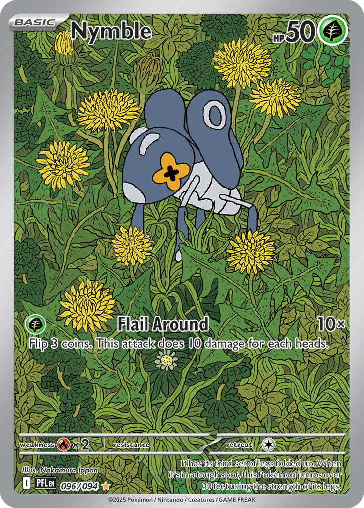 Nymble — Phantasmal Flames Pokemon card