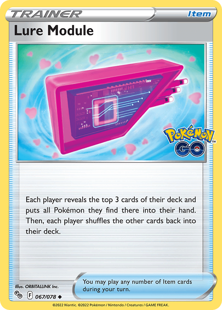 Lure Module — Pokémon GO Pokemon card
