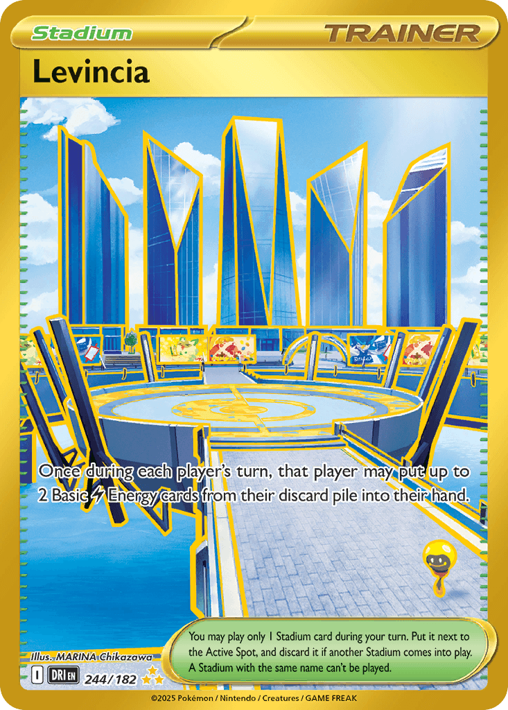 Levincia — Destined Rivals Pokemon card