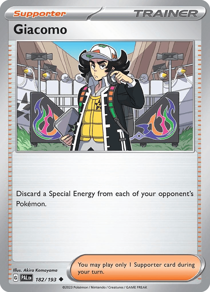 Giacomo — Paldea Evolved Pokemon card
