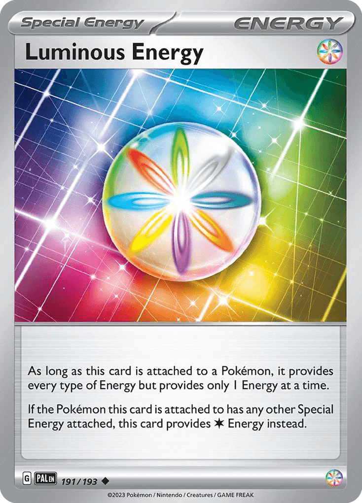 Luminous Energy — Paldea Evolved Pokemon card