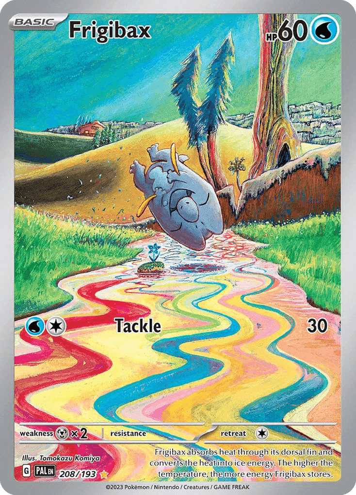 Frigibax — Paldea Evolved Pokemon card