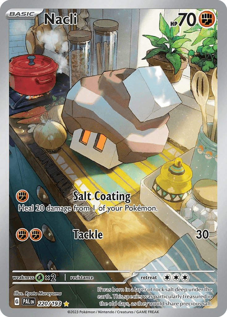Nacli — Paldea Evolved Pokemon card