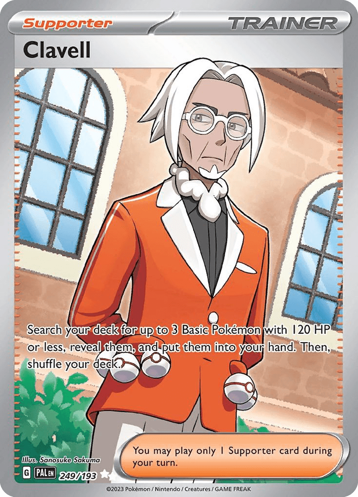 Clavell — Paldea Evolved Pokemon card
