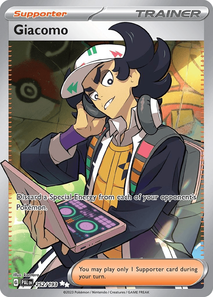 Giacomo — Paldea Evolved Pokemon card