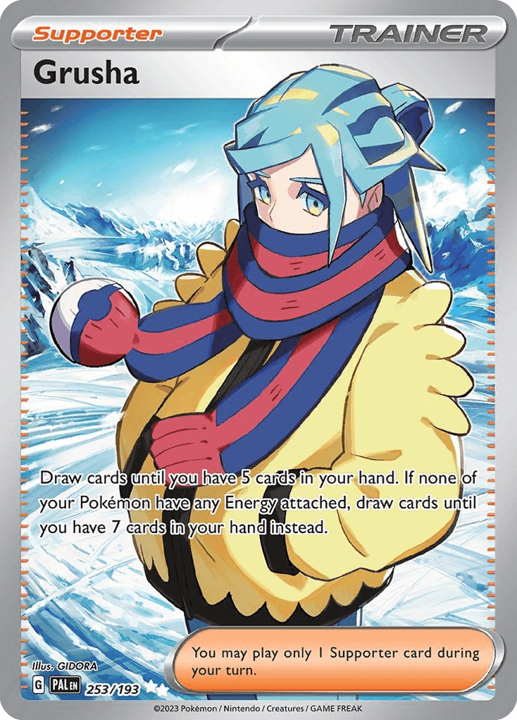Grusha — Paldea Evolved Pokemon card
