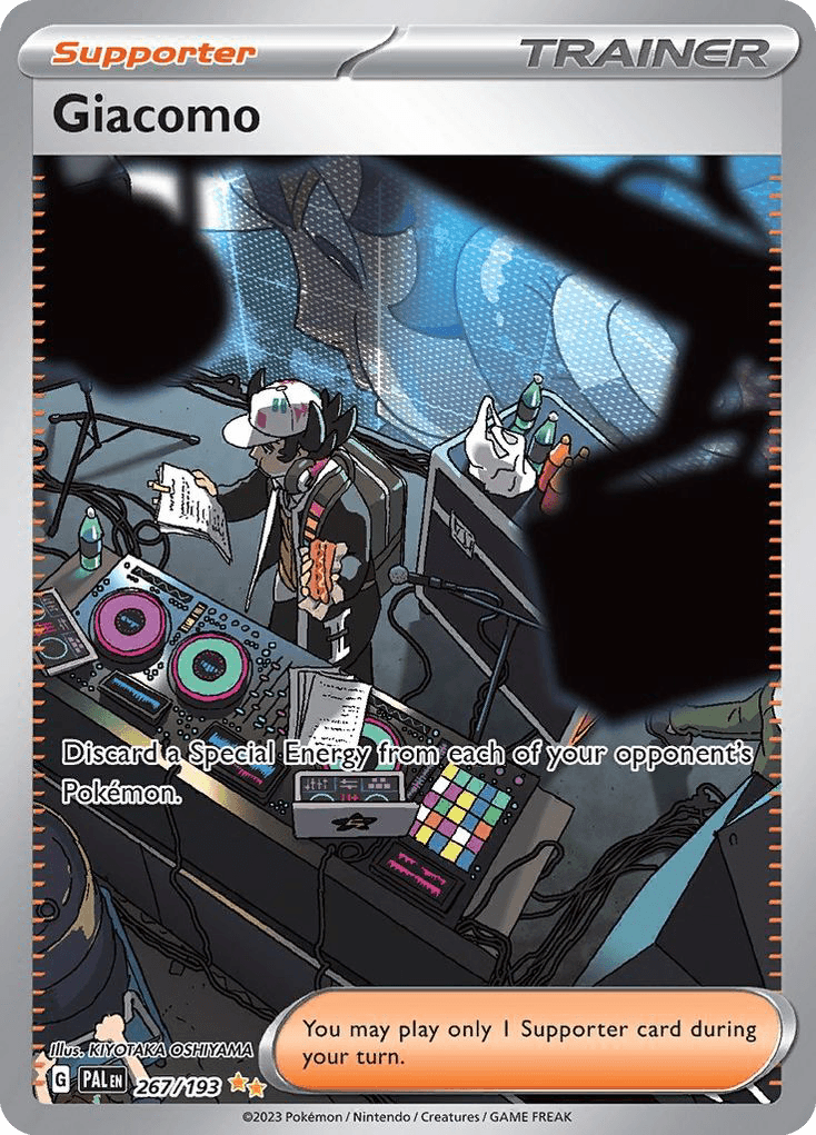 Giacomo — Paldea Evolved Pokemon card