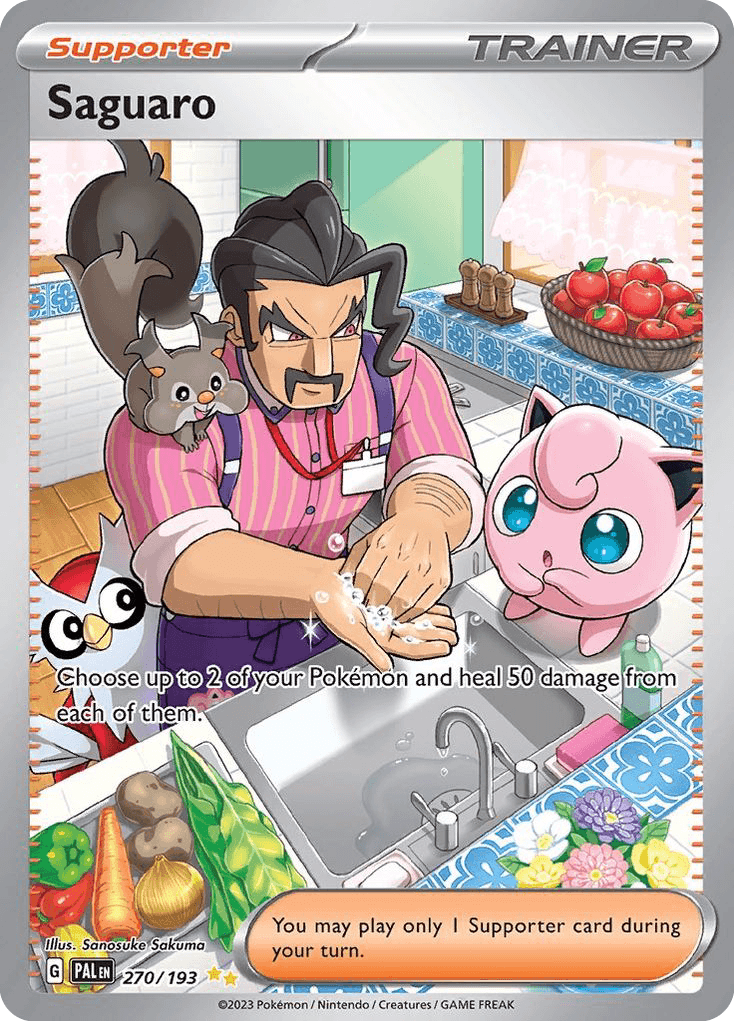 Saguaro — Paldea Evolved Pokemon card
