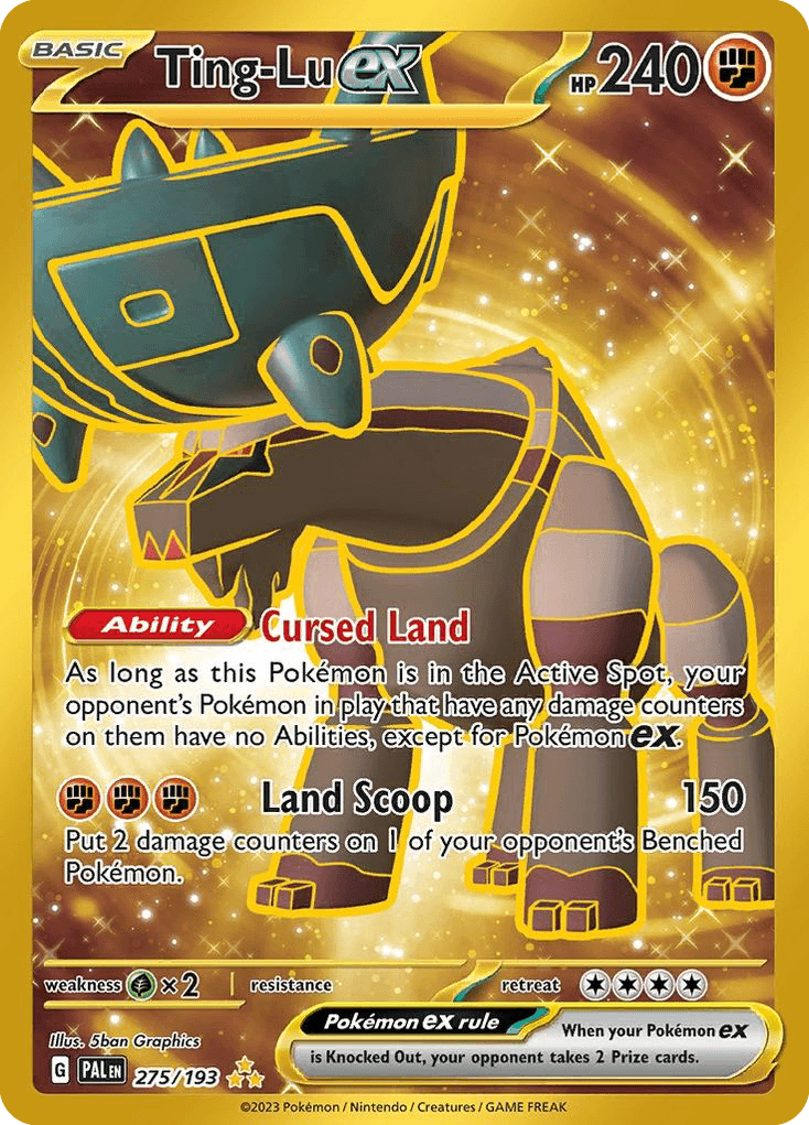 Ting-Lu ex — Paldea Evolved Pokemon card