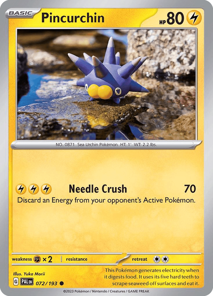 Pincurchin — Paldea Evolved Pokemon card