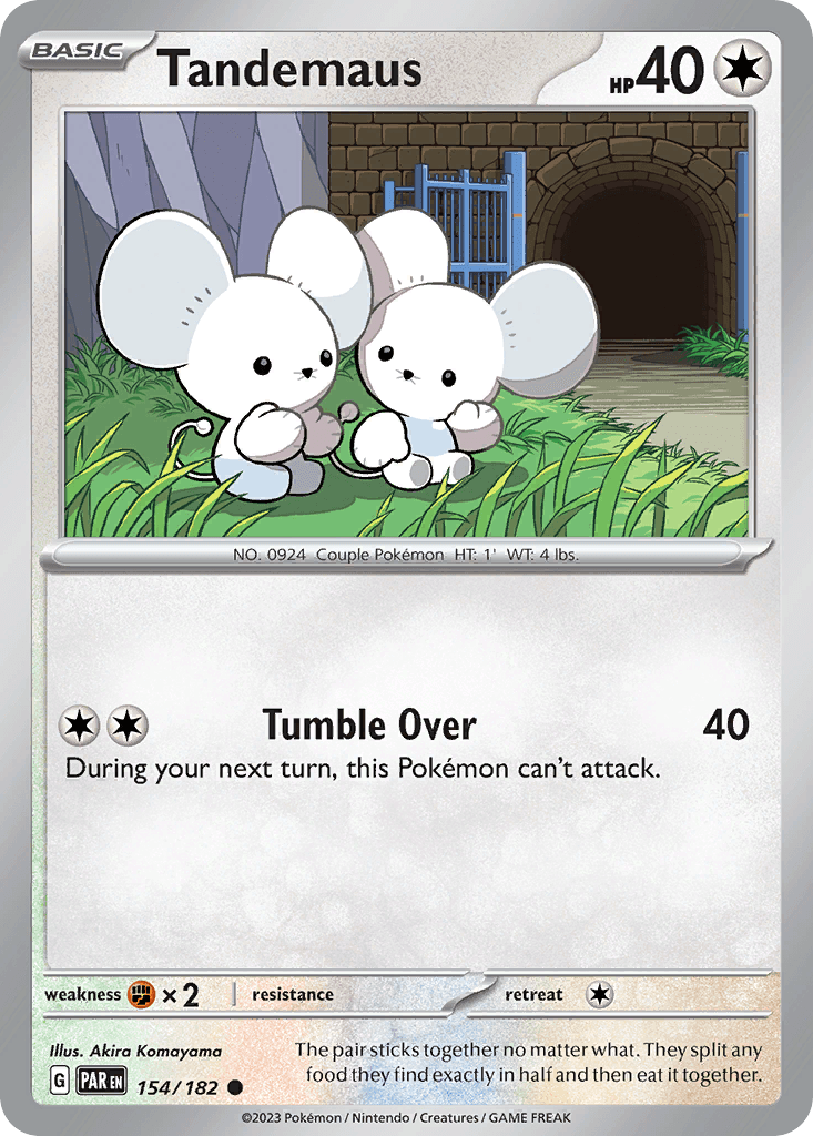 Tandemaus — Paradox Rift Pokemon card