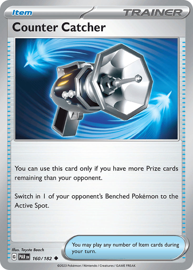 Counter Catcher — Paradox Rift Pokemon card