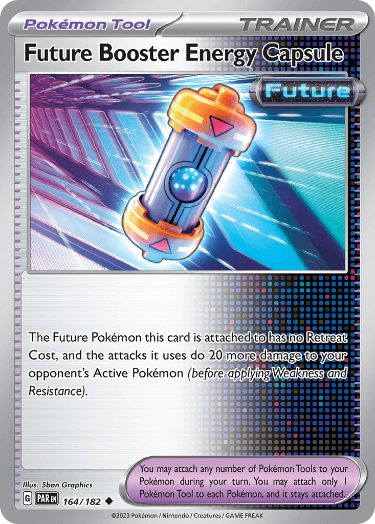 Future Booster Energy Capsule — Paradox Rift Pokemon card