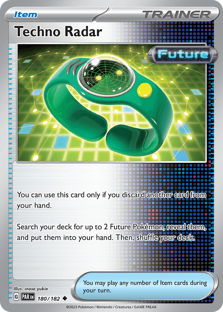 Techno Radar — Paradox Rift Pokemon card