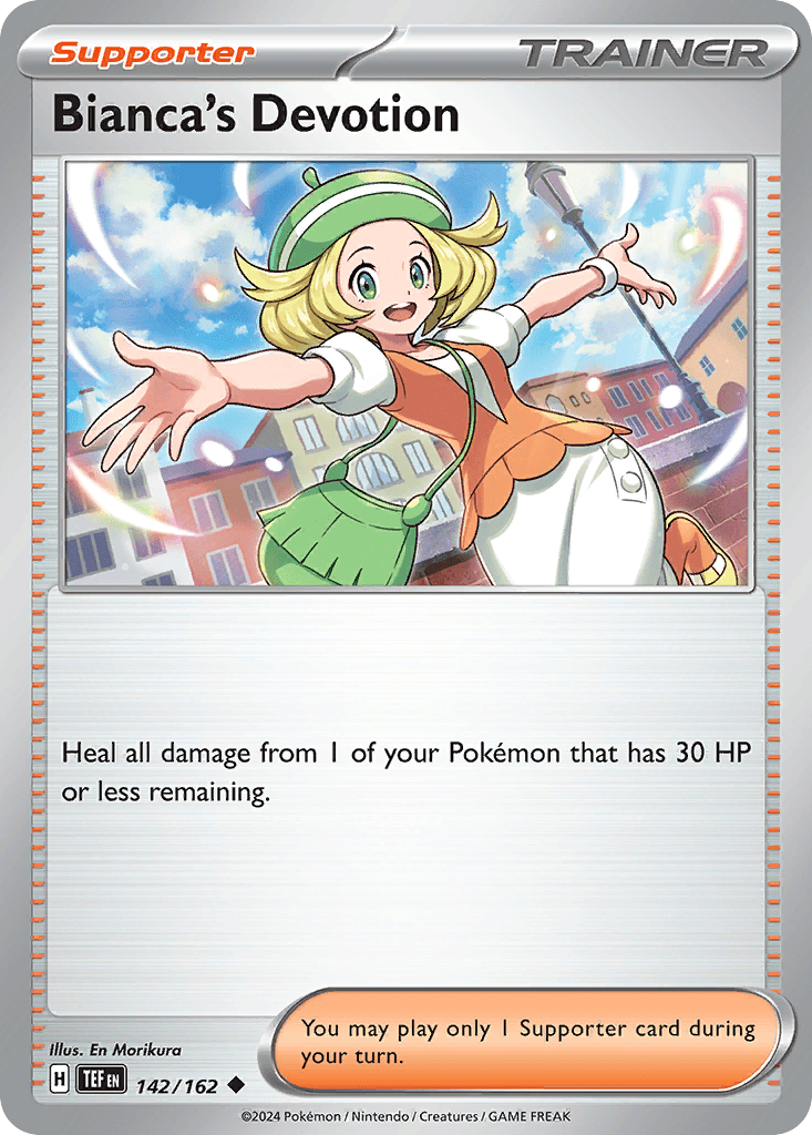 Bianca's Devotion — Temporal Forces Pokemon card