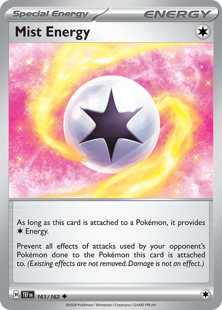 Mist Energy — Temporal Forces Pokemon card