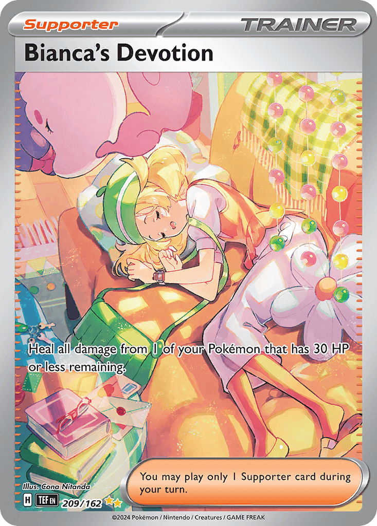 Bianca's Devotion — Temporal Forces Pokemon card