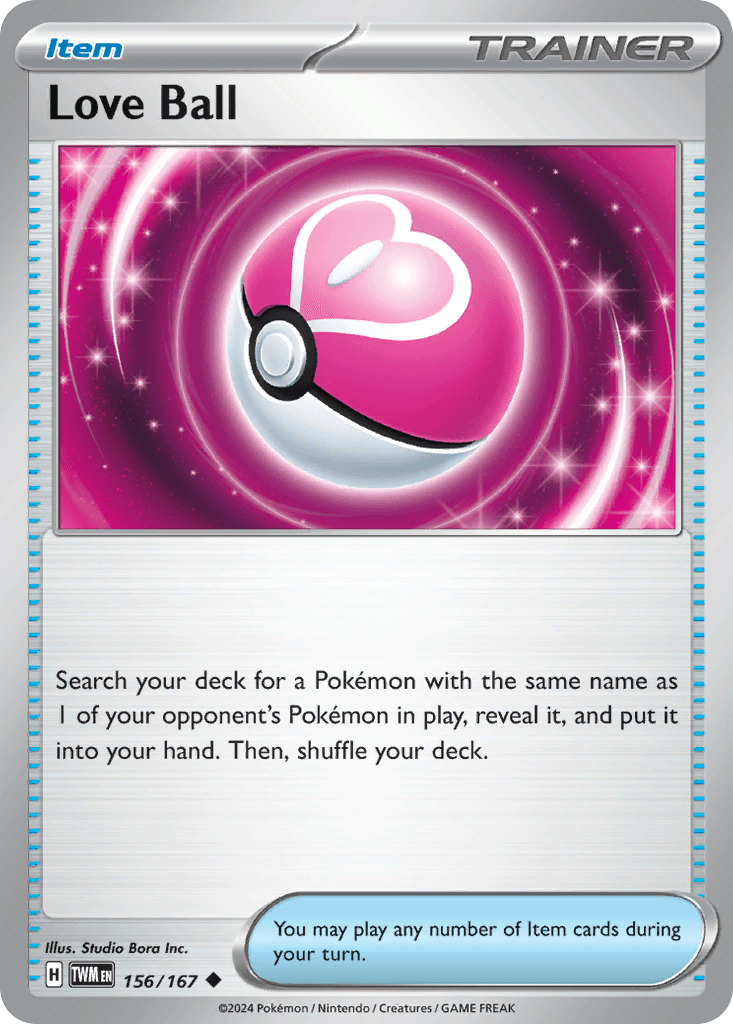Love Ball — Twilight Masquerade Pokemon card