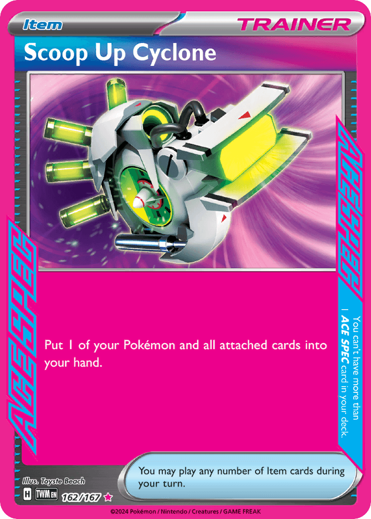 Scoop Up Cyclone — Twilight Masquerade Pokemon card