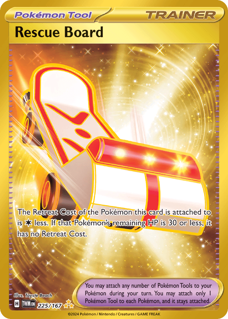 Rescue Board — Twilight Masquerade Pokemon card