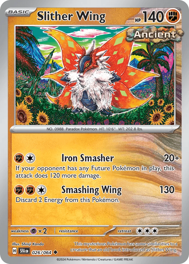 Slither Wing — Shrouded Fable Pokemon card