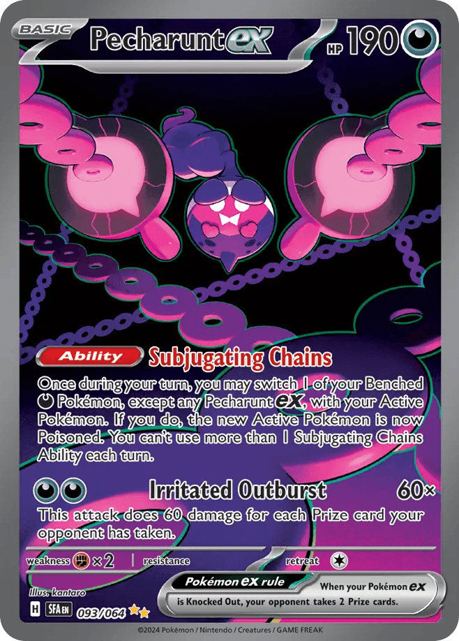 Pecharunt ex — Shrouded Fable Pokemon card