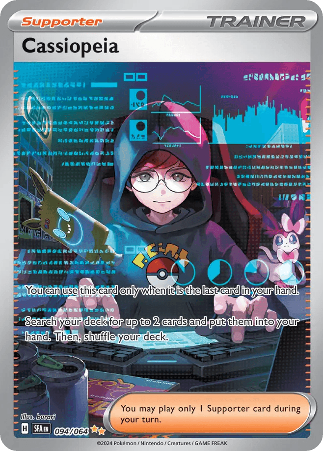 Cassiopeia — Shrouded Fable Pokemon card