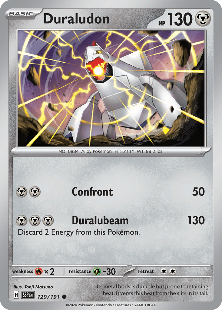 Duraludon — Surging Sparks Pokemon card