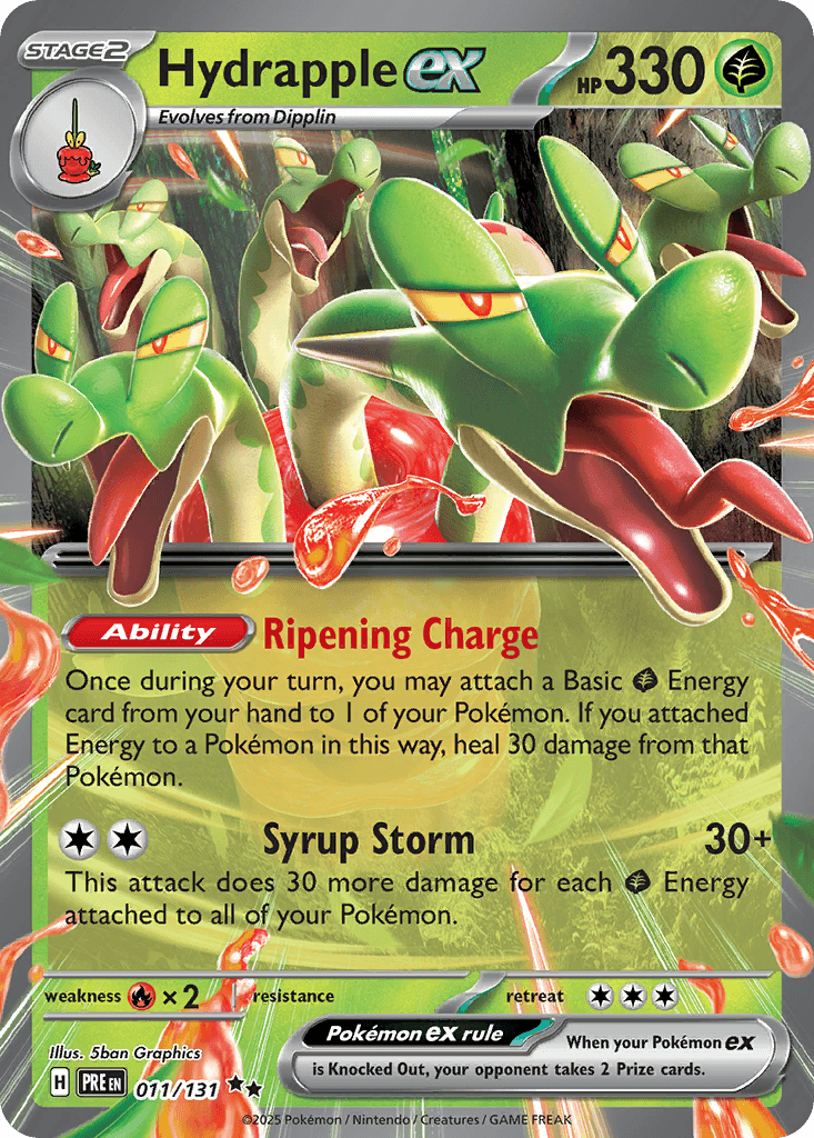 Hydrapple ex — Prismatic Evolutions Pokemon card