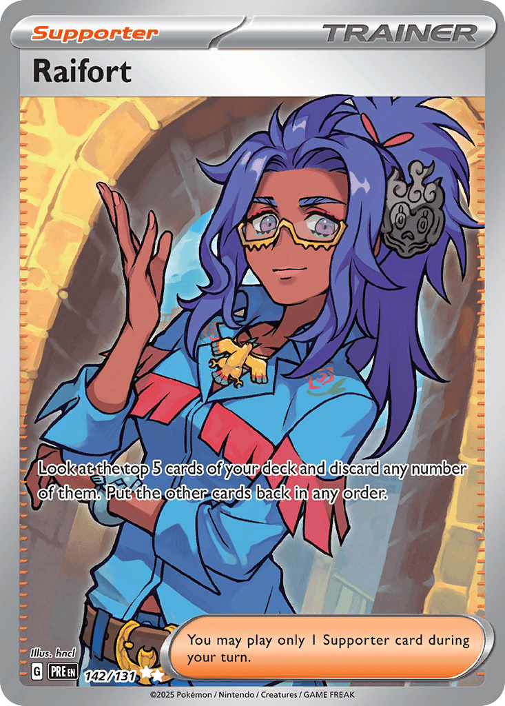 Raifort — Prismatic Evolutions Pokemon card