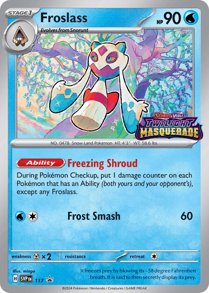 Froslass — Scarlet & Violet Black Star Promos Pokemon card