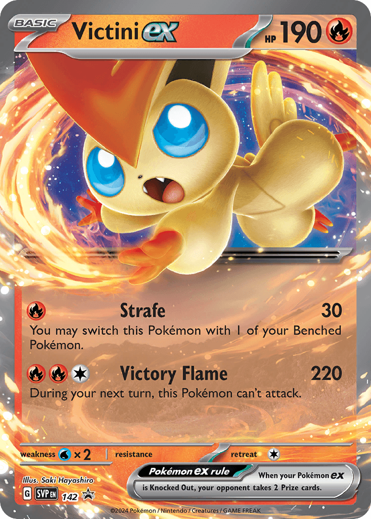 Victini ex — Scarlet & Violet Black Star Promos Pokemon card