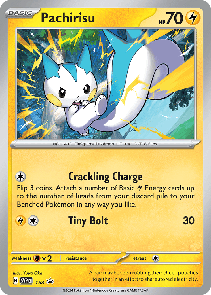 Pachirisu — Scarlet & Violet Black Star Promos Pokemon card