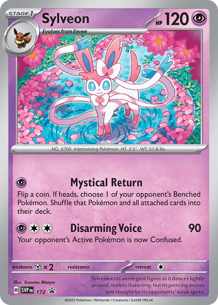 Sylveon — Scarlet & Violet Black Star Promos Pokemon card