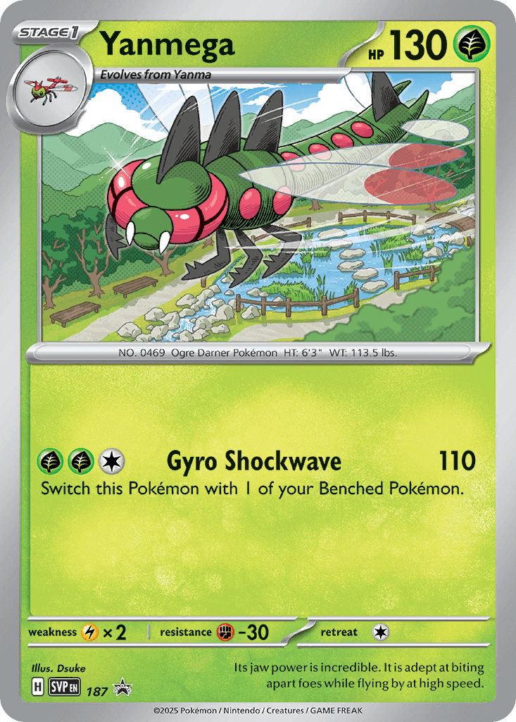 Yanmega — Scarlet & Violet Black Star Promos Pokemon card