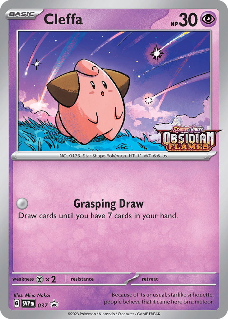 Cleffa — Scarlet & Violet Black Star Promos Pokemon card