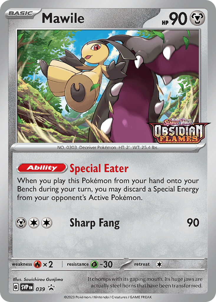 Mawile — Scarlet & Violet Black Star Promos Pokemon card