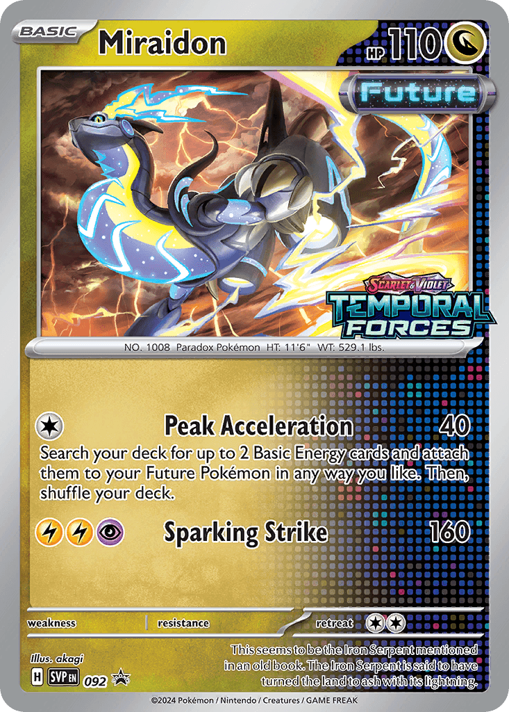 Miraidon — Scarlet & Violet Black Star Promos Pokemon card
