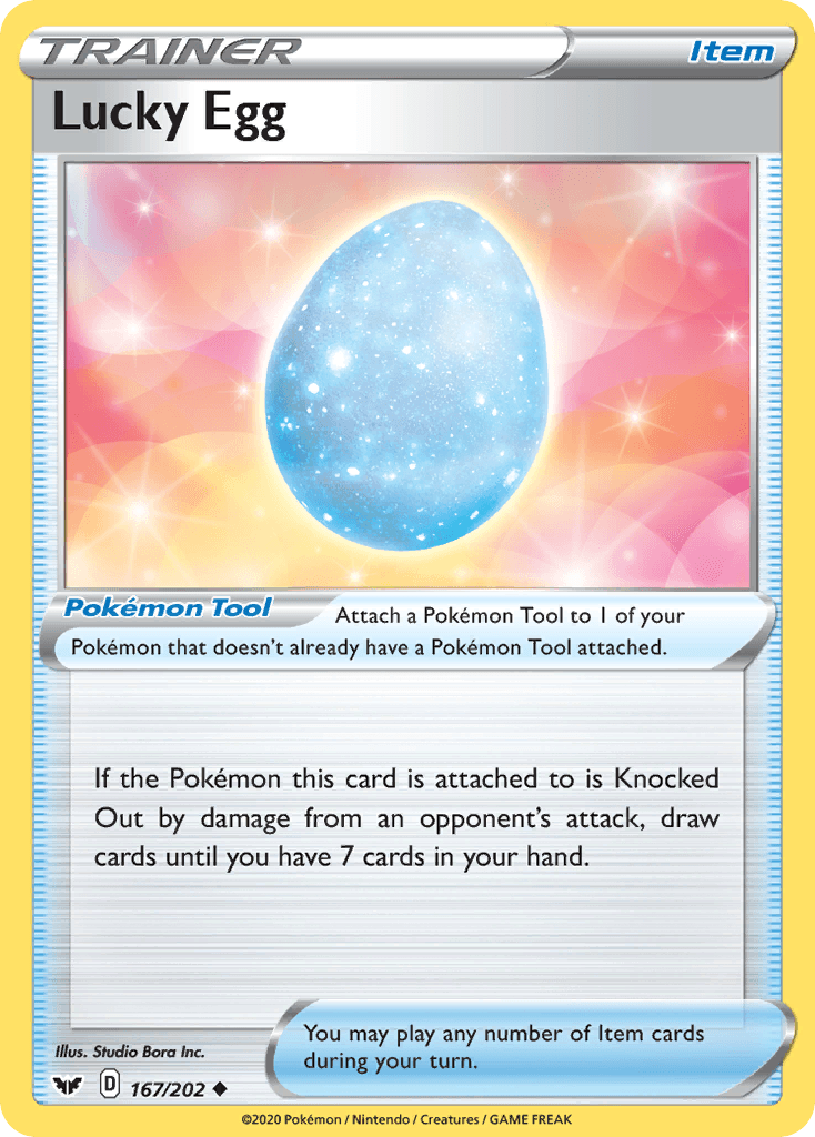 Lucky Egg — Sword & Shield Pokemon card