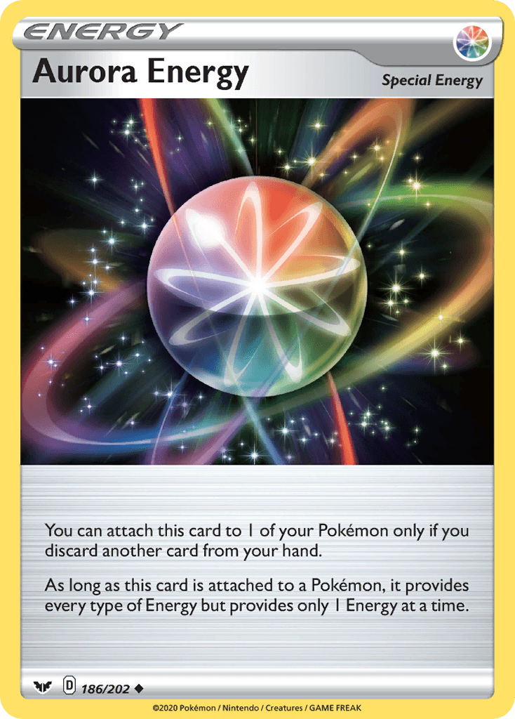 Aurora Energy — Sword & Shield Pokemon card