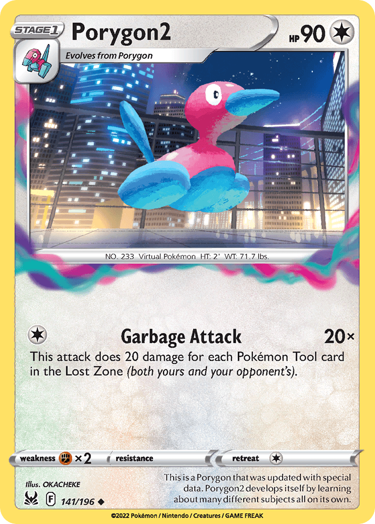 Porygon2 — Lost Origin Pokemon card