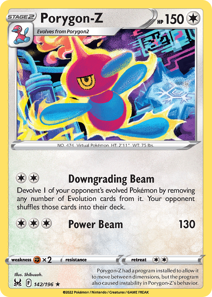 Porygon-Z — Lost Origin Pokemon card