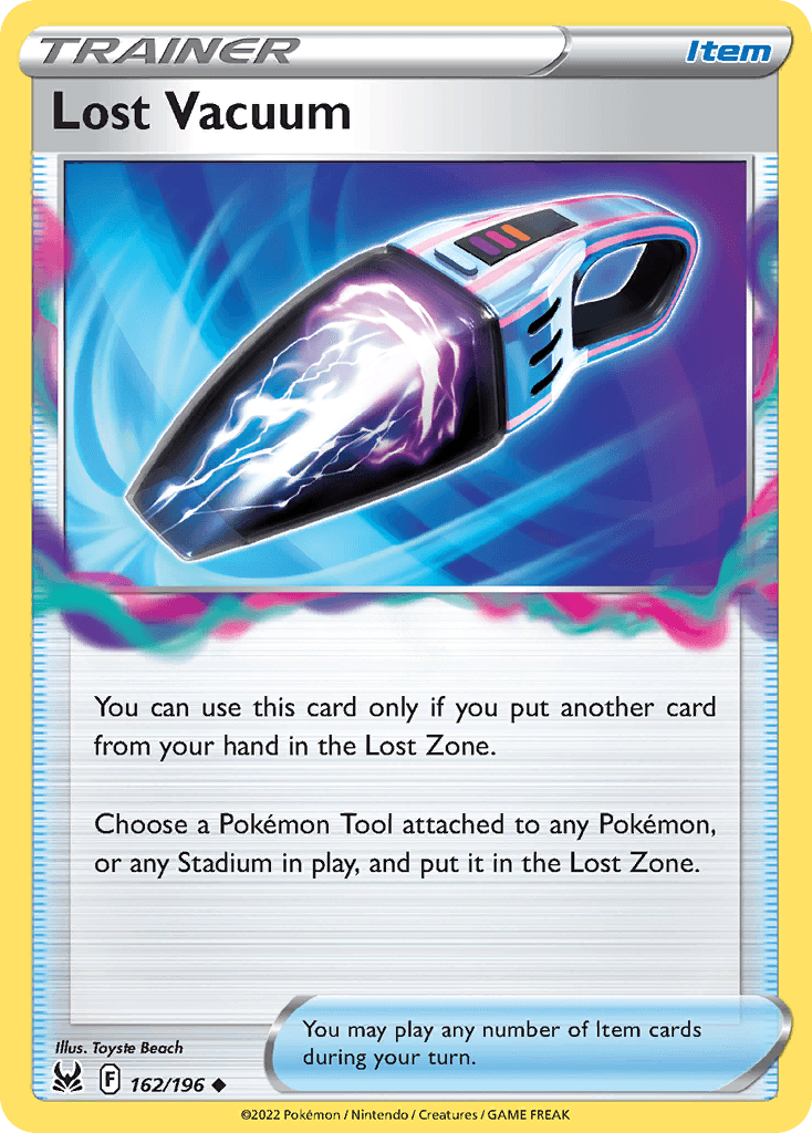 Lost Vacuum — Lost Origin Pokemon card