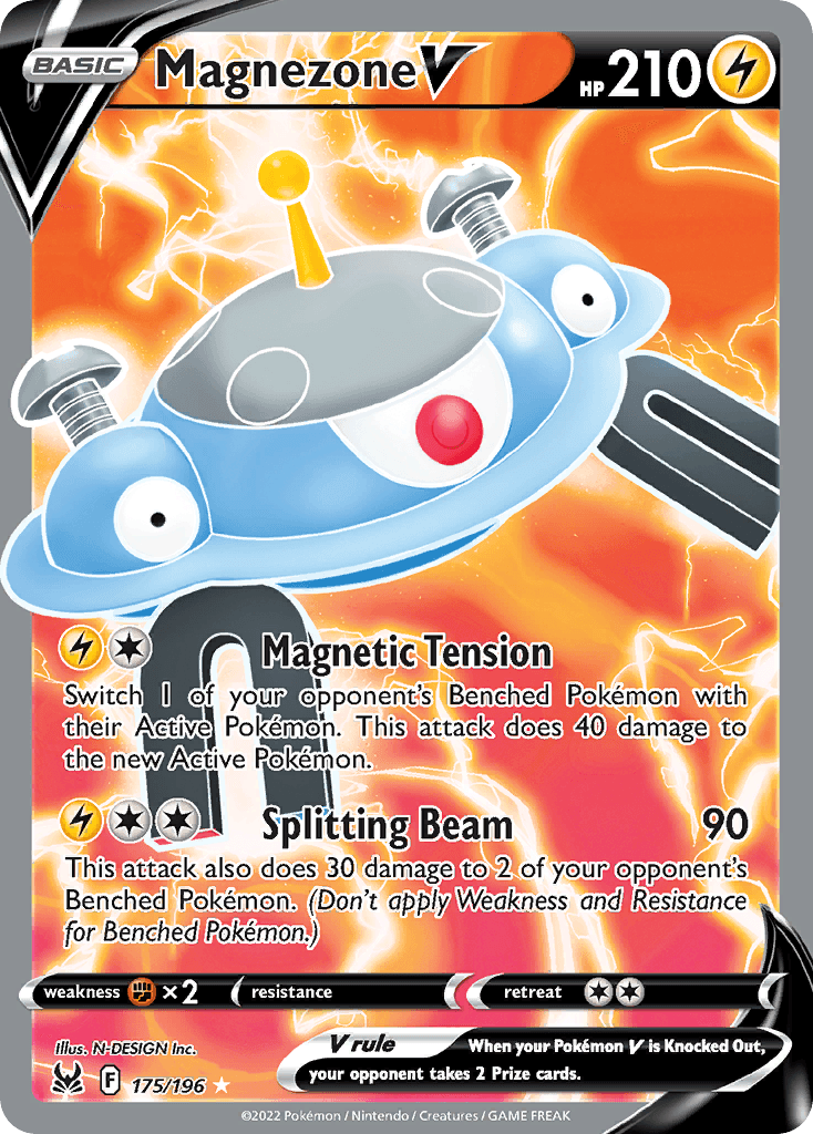 Magnezone V — Lost Origin Pokemon card